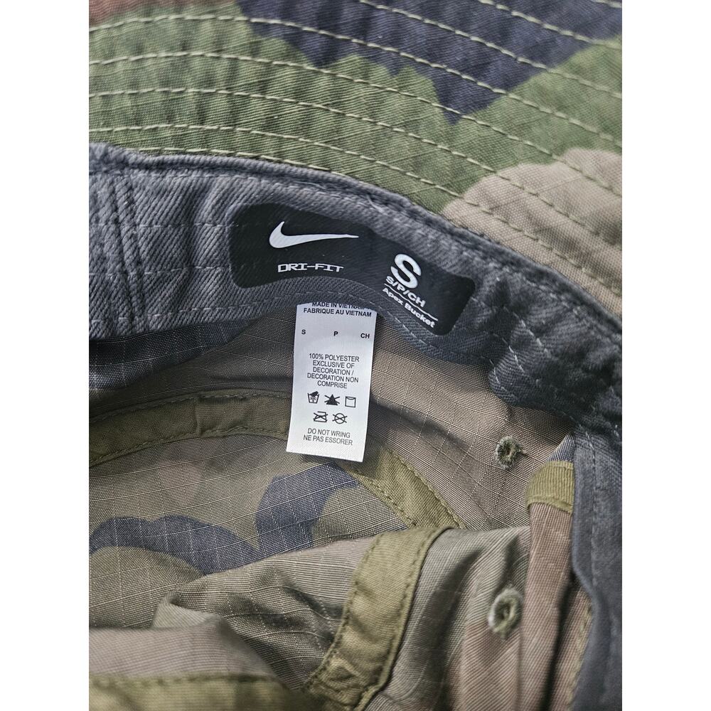Nike Newhattan Gelante Camo Bucket Hat Lot 6 S S/M 2 NWT Woodland - Picture 3 of 8